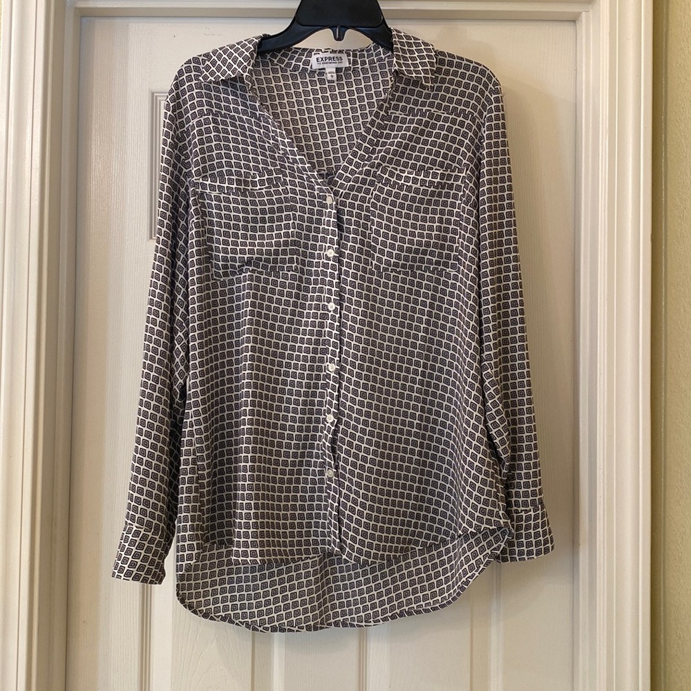 Long sleeve blouse